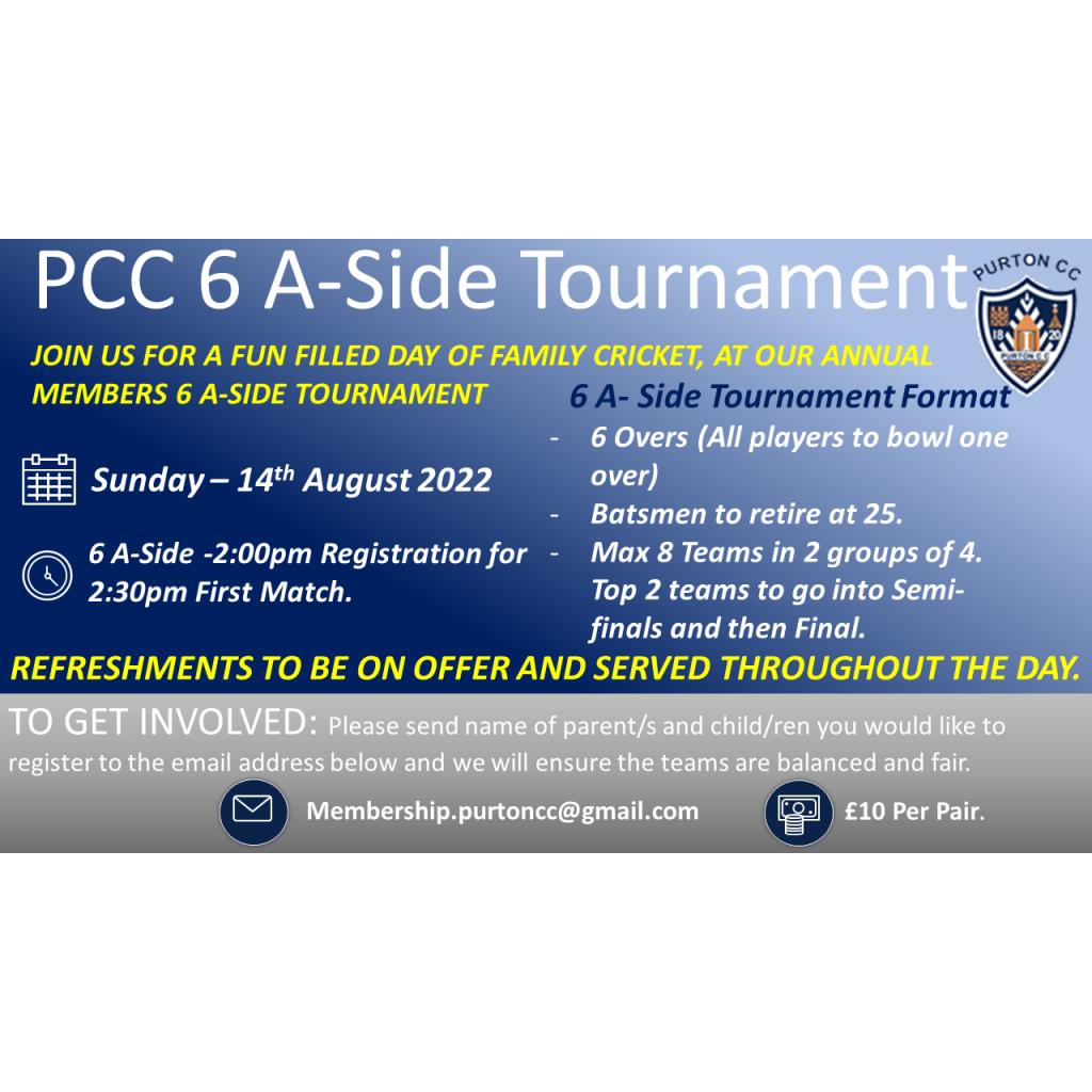Purton CC Six-A-Side Tournament
